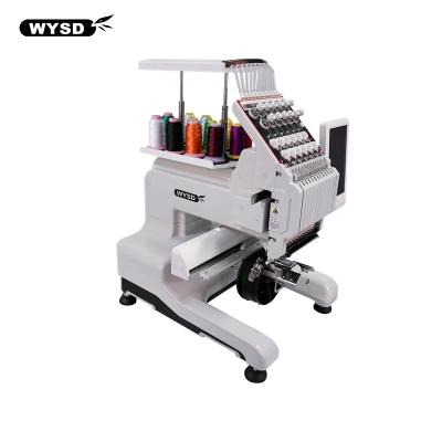 Китай Mini embroidery machine single head cap t shirt 3D embroidery making machine for sale продается