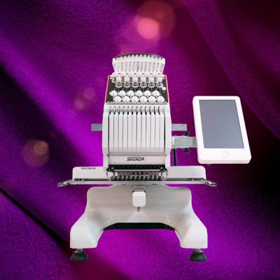 China automatic mini 1 head computer embroidery machine/3d hat embroidery machine/cross stitch embroidery machine Te koop