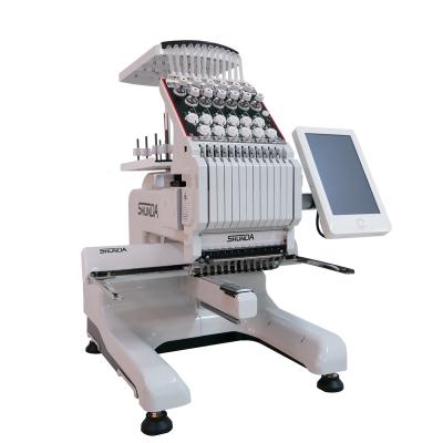 China 2020 Home Used Computerized Home Embroidery Machine Single Head Embroidery Machine for sale