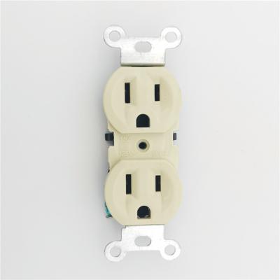 China Low Voltage U03 15A 125V 2 Strip Receptacle Copper Socket for sale