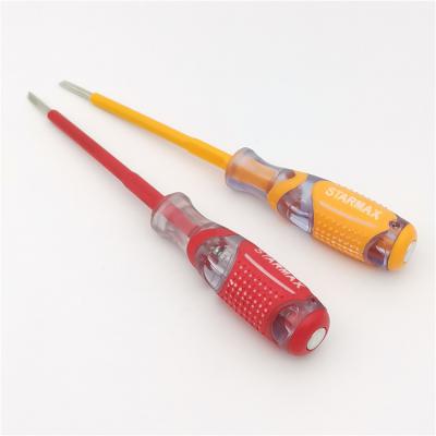 China ABS Electrometric Voltage Detector Pen AC100-500V Screwdriver Voltage Detector Test Pen for sale