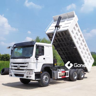 China low price used sinotruk howo dump truck dumper tipper 6*4 lhd rhd 6x4 for sale 371hp 375hp 6 - 8L for sale