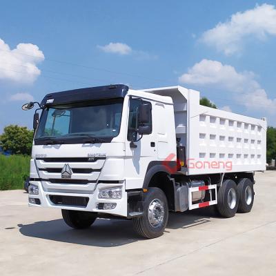 China factory dealers used 371 hp euroII dumper dump truck price sinotruk howo 336hp 375hp in south korea > 8L for sale