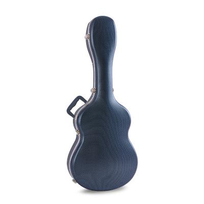 China Gitar / Waterproof Guitar Case Bass Custom Hard Leather Handle Case ABS Guitar Case for sale