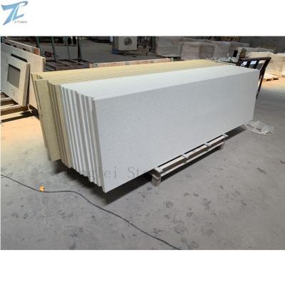 China New type countertop tops sell artificial quartz countertops sparkling white stone for kitchen top for sale