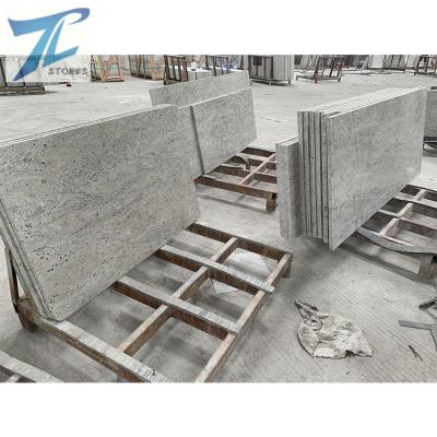 China interior & Exterior Decoration Thunder White Granite Tiles Indoor Flooring , River Valley White Granite Flooring for sale