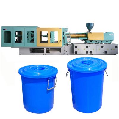 China AFS-800 large capacity horizontal plastic bucket with lid thickening servo motor big injection molding machines price for sale