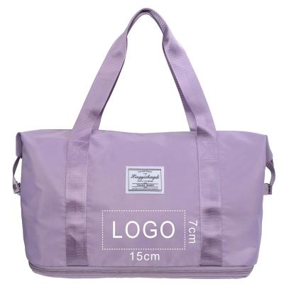 China One-shoulder diagonal sports bag 2022 large capacity diagonal sports bag swim wet and dry separation bag travel bag for sale