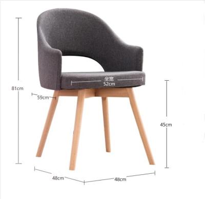 China Factory direct restaurant chair sponge and wood lounge chairs solid wood dining chair in low price for sale