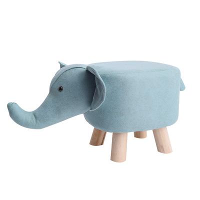 China Chesterfield SOFA Solid Wooden Animal Children's Cartoon Stool Small Household Shoe Cute Creative Living Room Stool for sale