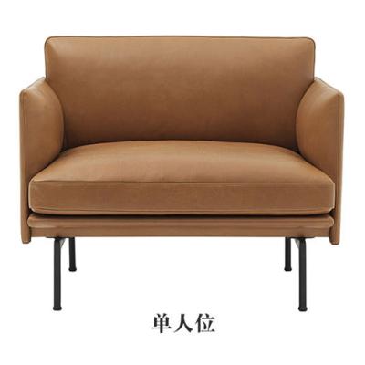 China Chesterfield SOFA Living Single Room Sofa Seat With Wood Leather Fabric For Hotel Office Room Sofa for sale