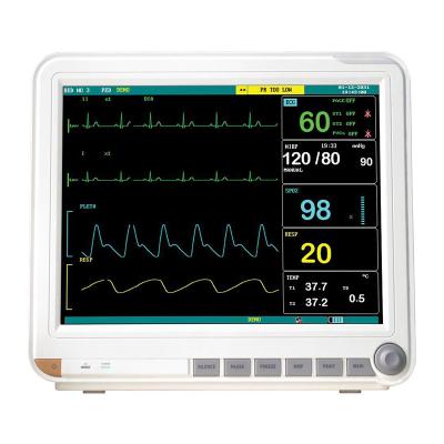 China Electrocardiogram Blood Oxygen Saturation Body Temperature Medical Monitors for sale