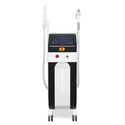 Cina 2 in 1 multifunzione laser Picosecond Tattoo Removal Nd Yag e 808nm Diode depilazione Pico Laser Machine in vendita