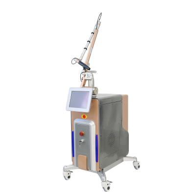 China Picosecond Laser Tattoo Removal Beauty Machine 500ps Nd Yag Q Switched Pico Second Laser Picolaser Machine for sale