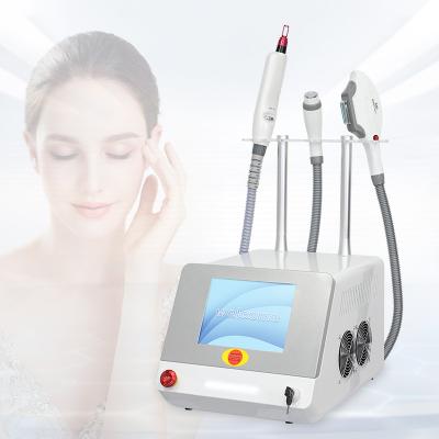 China OEM Hair Removal Tattoo Removal Skin Tighten Machine 3 Handle RF Elight IPL Nd Yag Laser 5 In 1 Multifunction Beauty Machine for sale