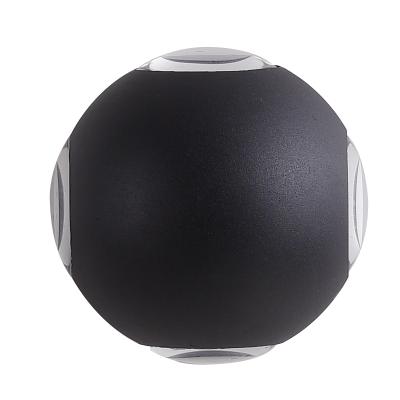 China Modern Outdoor Living Room Wall Lamp Wall Light Lights Modern 12W Ball Through Ball 4 Directions Spotlight Led Wall Lamp for sale