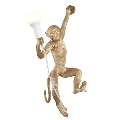 China Zhongshan Guzhen Resin Monkey Modern Pendant Light Modern Rope Pendant Light Industrial Living Room Ceiling Lamp Chandelier Home Fixture for sale