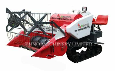 China Rice and Wheat Mini Combine Harvester with 1.2m Cutting Width for sale