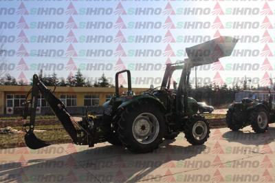 China Tractor with Front End Loader for Loading Goods for sale