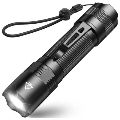 China Night Lighting Flashlight 800 Lumens USB Charging LED Lamp Aluminum Alloy Waterproof Flashlight F18 for sale