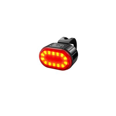 China Universal USB Rechargeable Bicycle LED Bicycle Safety Warning Lamp Rear Light Waterproof Bicycle Tail Light for sale