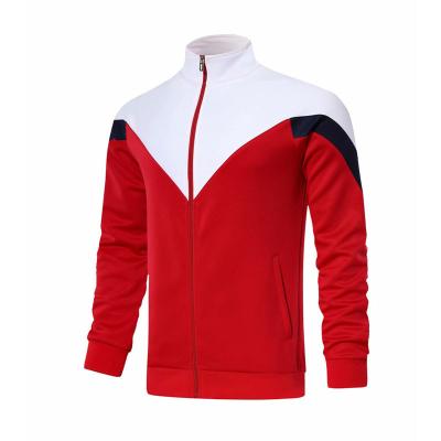 China High Quality Breathable Custom Gym Fitness Man Logo Design Clothes Zipper Sportswear Sports Training Workout Slim Fit Jacket for sale