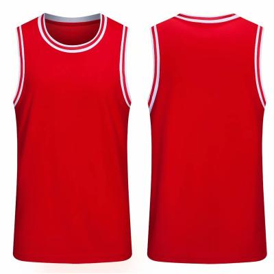 China High Quality Custom Sports Solid Color Mens Summer Top Quick Dry Sports Breathable Basketball Tank Top Sweat Clothes Invest for sale