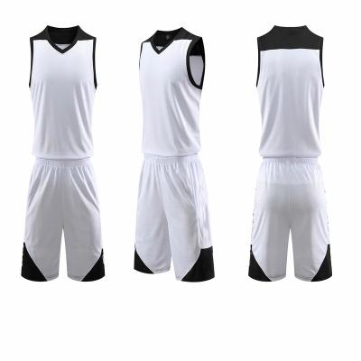 China High Quality Sports Customized Logo Breathable Custom Basketball Suit 2 Piece Sets Training Jersey Basketball Uniform For Men And Women for sale