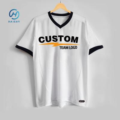 China Factory Customized Quick Dry And Beathable Soccer Jersey With Logo And Numbers Print Breathable Football T Shirts Soccer Jersey American Football Jersey for sale