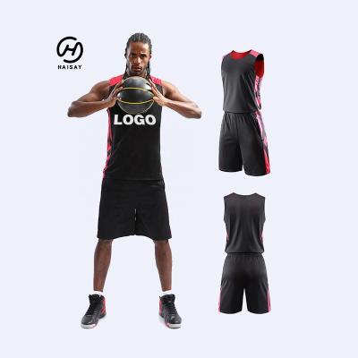 China 2022 Custom Men Basketball Uniforms Breathable Reversible Tank Tops Mesh Uniforms Latest Basketball Jersey Design News Kids Basket Ball Women for sale