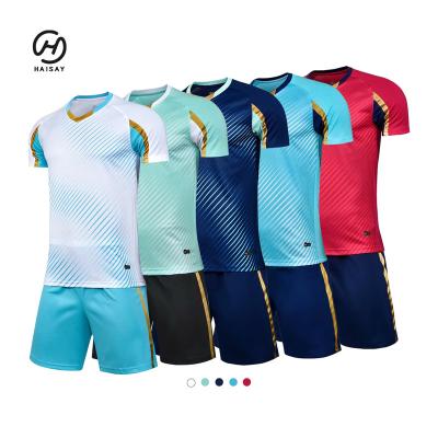 China Wholesale Good Quality Quick Dry And Beathable Player Version Soccer Jersey Football Wear Soccer Uniform Breathable Training Set for sale