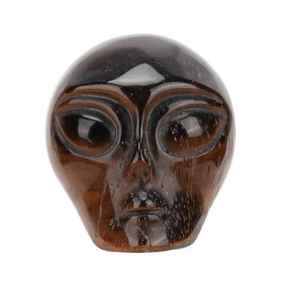 China Supply Items wholesale special shaped natural copper gem skulls carving jewelry, art sculpture, custom made all kinds of gem crafts for sale