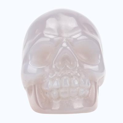 China Supply items wholesale exquisite natural carved translucent skulls jewelry, can be customized a variety of gem cut handwork jewelry for sale