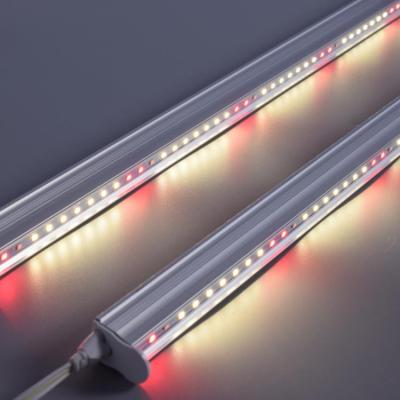 China Seed Starting T5 Integrated Led Grow Light Tube T5 Fixture Grow Light for sale