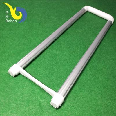 China Office RoHS listed led tube 18w u-bend led 600mm u-shaped 18w T8 led tube with 5 years warranty for sale