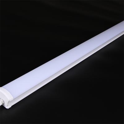 China Garage 60w ip66 office warehouse 4ft motion sensor led tube light ceiling batten fluorescent replacement led light tri proof ip65 for sale