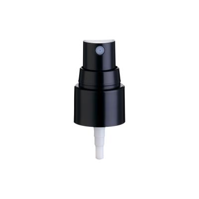 China Non Spill 20 / 410 Fine Spray PP Black Plastic Perfume Pump Anti - Drip Nasal Mist Pump for sale