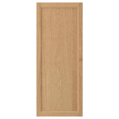 China Modern Contemporary Interior Stain White Oak Veneered Fire Rated Panel 45 Min One Shaker Door for sale