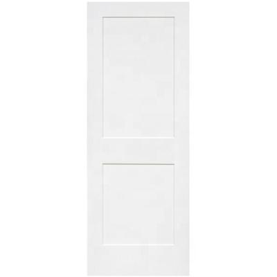 China Wood Paneled Fire Retardant Rated Painted White Certified Modern 20 Minute Fire Interior Shaker Door for sale