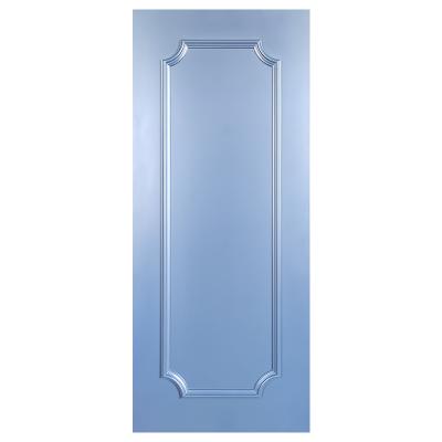 China Modern High End Luxury Solid Core Sapphire Flush Door With Moldings For Hotels Or Villa for sale