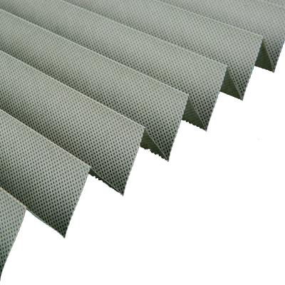 China Modern Cordless Pleated Blind No Drilling Self Adhesive Pleated Blind Nonwoven Fabric Shades Pleated Pleated Shade Pleated Fabric Sun Shade for sale