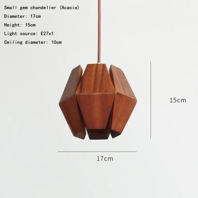 China Nordic simple and modern luxury chandelier and large pendant light led modern bedroom ceiling lighting hotel wood staircase led chandelier for sale