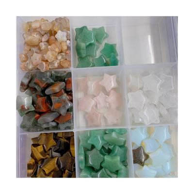 China China Wholesale Natural Healing Crystal Crafts Carving Mini Star for Gift for sale