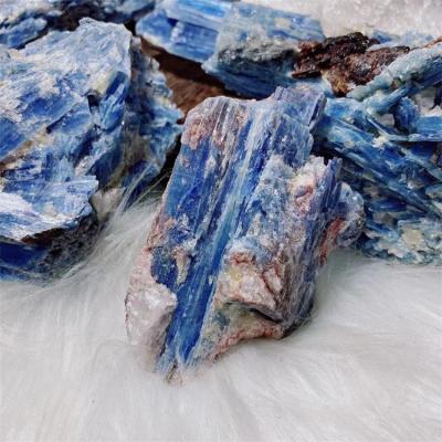 China China Wholesale Natural Rough Blue Kyanite Crystal Specimens Raw Stone For Decoration for sale