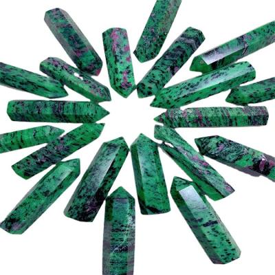 China Wholesale High Quality China Crystal Point Ruby Zoisite Tower Healing Stone For Decoration for sale