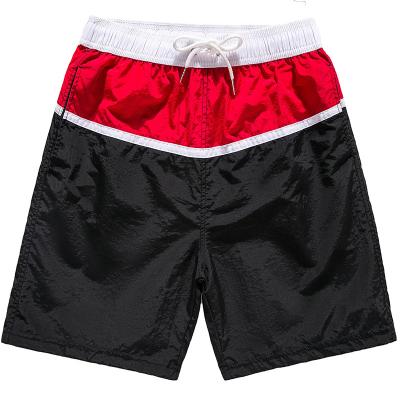 China Wholesale Breathable Summer Waterproof Swim Shorts Mens Trunks Surf Board Beach Shorts With Striped for sale