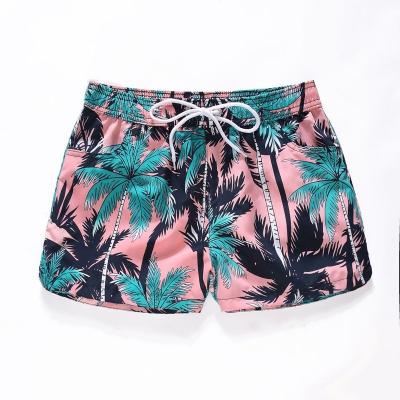 China Women's Breathable Beach Short Ladies Swim Trunk Pattern Pants Girl Swimming Shorts For Women for sale