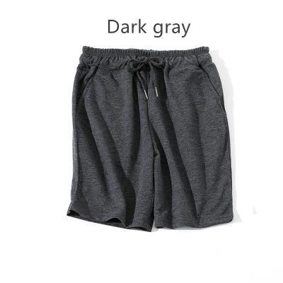 China Gray Men High Quality Plain Mens White Breathable Wholesale Loose Cotton Sweat Shorts for sale