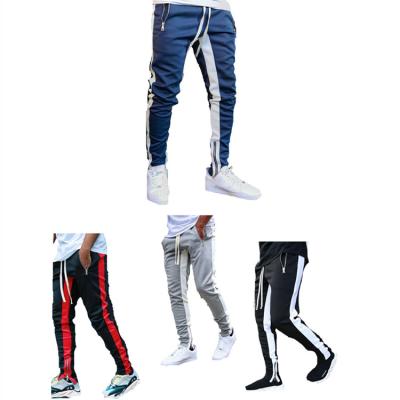 China Men's Breathable Joggers Pants Fitness Men's Sportswear Casual Tracksuit Bottoms Black Jogger Track Pants Gyms Skinny Sweatpants Pants for sale