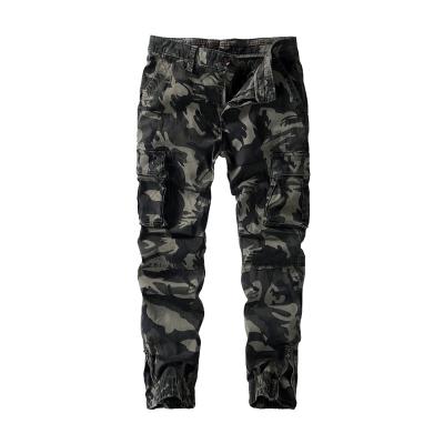 China 2020 Wholesale Men's Breathable Camouflage Pants Camouflage Loose Outdoor Cargo Pants for sale